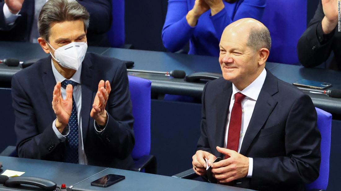 Il presidente si è congratulato con il nuovo cancelliere tedesco, Olaf Scholz